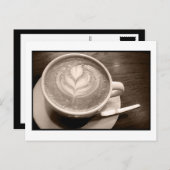 koffieliefde briefkaart (Voorkant / Achterkant)