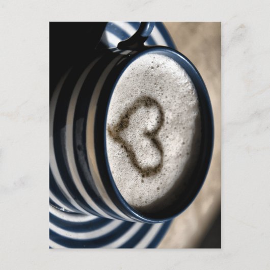 Koffieliefde Briefkaart (Voorkant)