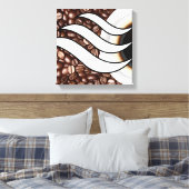 Koffieliefde Canvas Afdruk (Insitu (Slaapkamer))