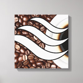 Koffieliefde Canvas Afdruk