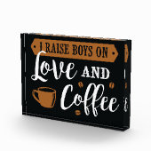 Koffieliefde en koffie fotoblokken (Rechts)