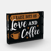 Koffieliefde en koffie fotoblokken (Links)