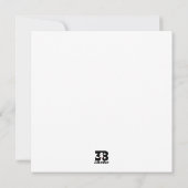 Koffieliefde Feestdagenkaart (Achterkant)