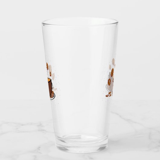 Koffieliefde Glas (Rechts)