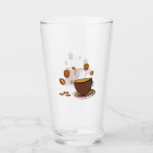 Koffieliefde Glas (Voorkant)