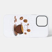Koffieliefde iPhone Hoesje (Achterkant horizontaal)