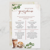 Koffieliefde is brouwen wat er in je telefoonspel  (Voorkant / Achterkant)