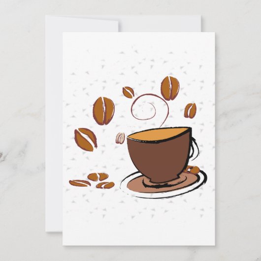 Koffieliefde Kaart (Voorkant)