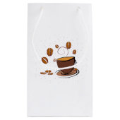 Koffieliefde Klein Cadeauzakje (Achterkant)