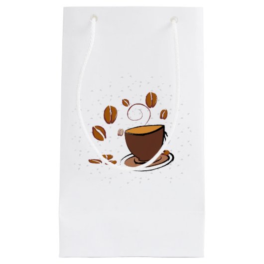 Koffieliefde Klein Cadeauzakje (Voorkant)