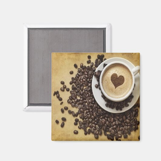 Koffieliefde Magneet (Voorkant / Achterkant)