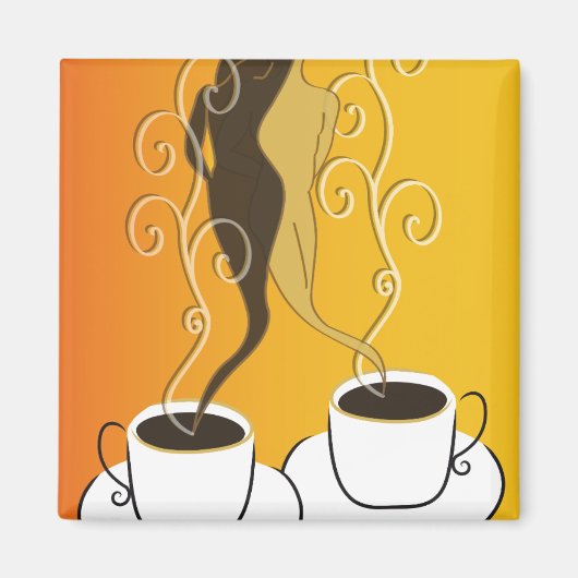 Koffieliefde Magneet (Voorkant)