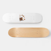 Koffieliefde Persoonlijk Skateboard (Horizontaal)