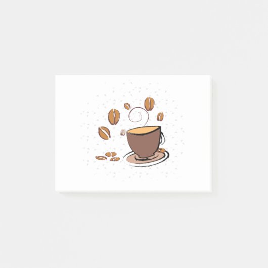 Koffieliefde Post-it® Notes (Voorkant)