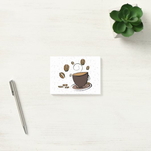 Koffieliefde Post-it® Notes (Kantoor)