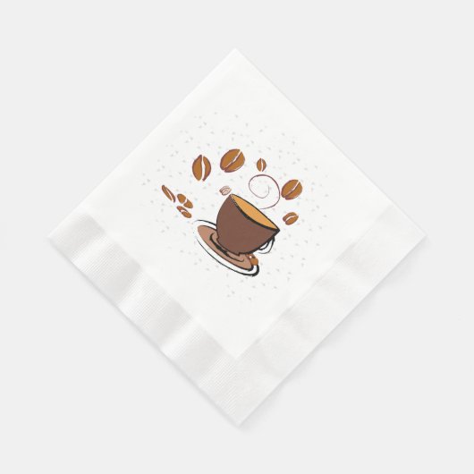 Koffieliefde Servet (Hoek)