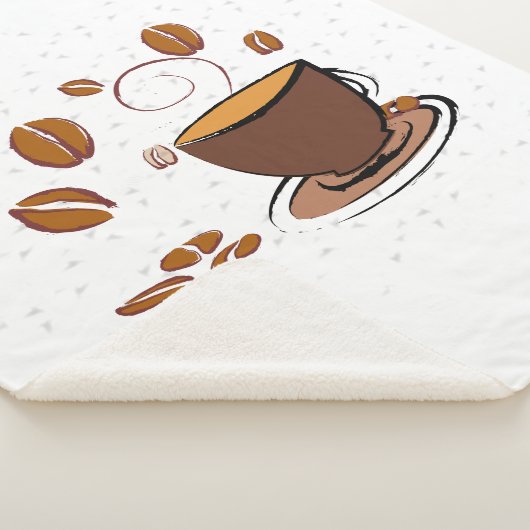 Koffieliefde Sherpa Deken (3/4)