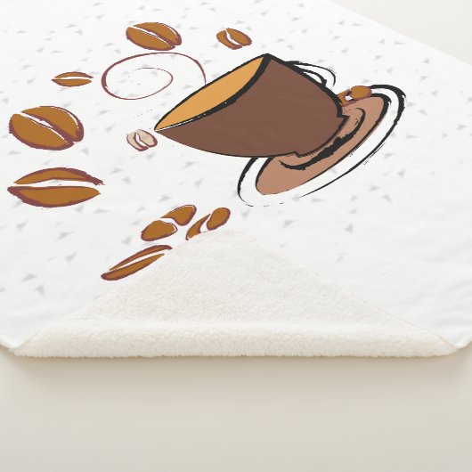 Koffieliefde Sherpa Deken (3/4)