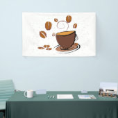 Koffieliefde Spandoek (Beurs)
