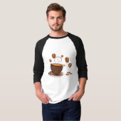 Koffieliefde T-shirt (Voorkant volledig)