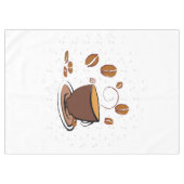 Koffieliefde Tafelkleed (Voorkant (Horizontaal))