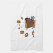 Koffieliefde Theedoek (Verticaal)