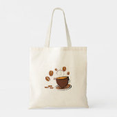 Koffieliefde Tote Bag (Achterkant)