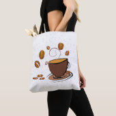 Koffieliefde Tote Bag (Dichtbij)