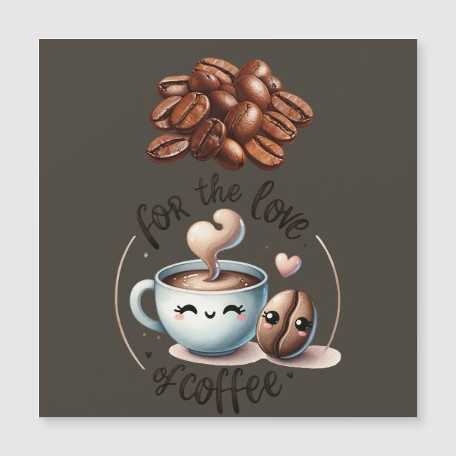 Koffieliefhebber (Voorkant)