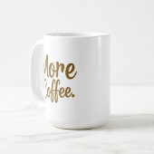 koffieliefhebber - cafeïneverslaafde Mokken huweli (Voorkant links)