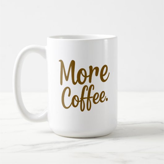 koffieliefhebber - cafeïneverslaafde Mokken huweli (Links)