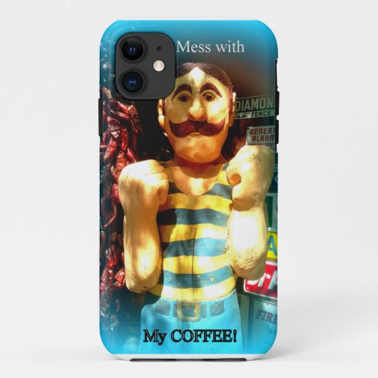 koffieliefhebber Case-Mate iPhone case (Achterkant)