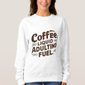 koffieliefhebber | Coffee Queen T-shirt (Voorkant)