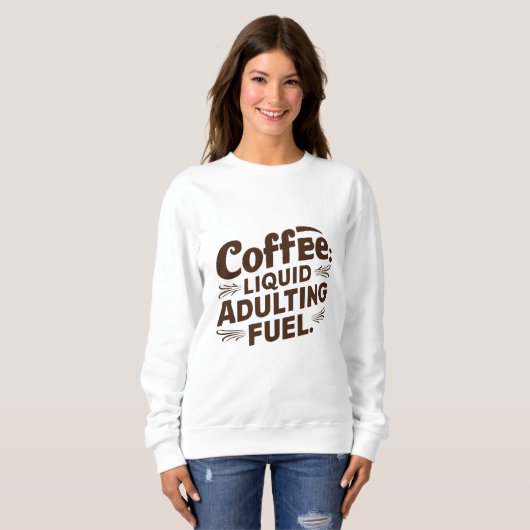 koffieliefhebber | Coffee Queen T-shirt (Voorkant volledig)