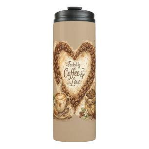 Koffieliefhebber Cozy Vintage Thermosbeker