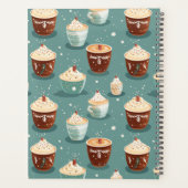 Koffieliefhebber Custom Jaarlijkse Planner (Achterkant)