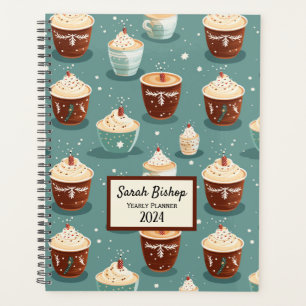 Koffieliefhebber Custom Jaarlijkse Planner