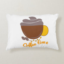 Koffieliefhebber decoratieve kussen