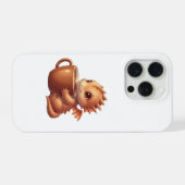 Koffieliefhebber Draak iPhone Hoesje (Achterkant horizontaal)