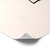 Koffieliefhebber Drink Je Koffie Poster (Hoek)