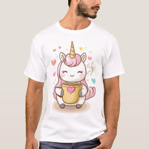 Koffieliefhebber Eenhoorn (1) T-shirt