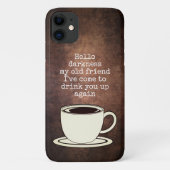  koffieliefhebber Funny Quote Hoesje-Mate iPhone Case-Mate iPhone Case (Achterkant)