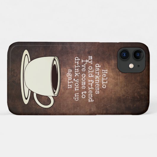  koffieliefhebber Funny Quote Hoesje-Mate iPhone Case-Mate iPhone Case (Achterkant (horizontaal))