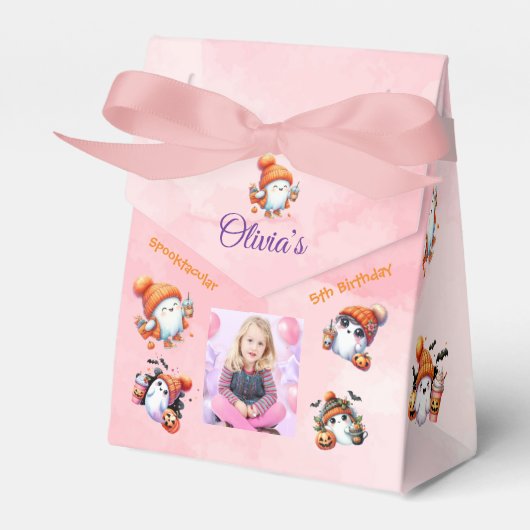 Koffieliefhebber Ghost Favoriete Box voor Kids Par Bedankdoosjes (Voorkant Zijde)