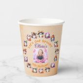 Koffieliefhebber Ghost Party Paper Cup voor Kids P Papieren Bekers (Voorkant)