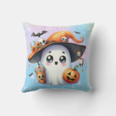 Koffieliefhebber Ghost Sierkussen Verjaardag Decor (Achterkant)