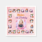 Koffieliefhebber Ghost Table servet voor kinderen  (Voorkant)