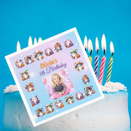 Koffieliefhebber Ghost Table servet voor kinderen 