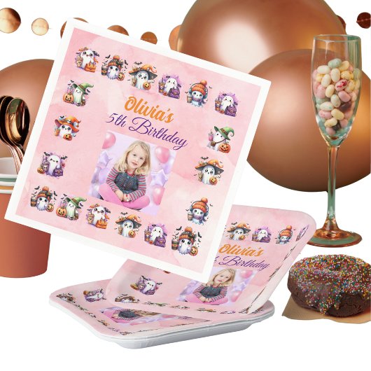 Koffieliefhebber Ghost Table servet voor kinderen 