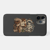 Koffieliefhebber – Het Leven Is Beter Met Koffie Case-Mate iPhone Case (Achterkant (horizontaal))